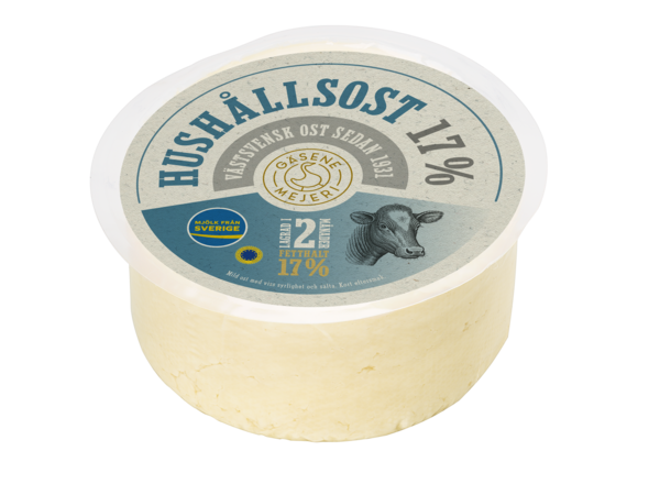 Hushållsost 17%